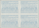 Costa Rica: 1961, November. International Reply Coupon 90 Céntimos (London Type) In An Unused Block - Costa Rica