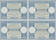 Cuba: 1957. International Reply Coupon 12 Centavos (London Type) In An Unused Block Of 4. Issued Dec - Other & Unclassified