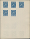 Dominikanische Republik: 1880, Definitives Coat Of Arms, Three Proof Sheets With Ten Stamps Each: 5c - Dominikanische Rep.