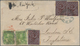 Ecuador: 1893, Three Imperforated Fiscal Stamps 2 C Redbrown On Bluish And 2x J.J.Flores 2 C Green W - Ecuador