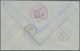 Fezzan: 1949, Definitives Pictorials/Officers, 1fr. To 50fr., Complete Set Of Eleven Values On Two R - Covers & Documents