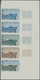 Französische Gebiete In Der Antarktis: 1960, 4fr. Leopard Seal, Imperforate Colour Proof, Marginal S - Covers & Documents