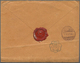 Französische Somaliküste: 1897, Combined Franking Ethiopia+French Somali Coast, Registered Cover Bea - Covers & Documents