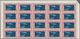 Italienisch-Cyrenaica: 1933, Airmails Squadron Flight, Both Values In Blocks Of 20 Stamps, Mint Neve - Cirenaica