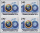 Jamaica: 2002. IMPERFORATE Block Of 4 For The Issue "100 Years Pan-American Health Organization (PAH - Jamaica (1962-...)