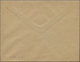 Kamerun: 1916, French Occupation, CTO-used Postal Stationery Envelope Of Middle-Congo With Black Sur - Kamerun (1960-...)