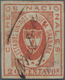 Kolumbien: 1861, New Granada 20 C. Red, 4-margins, Plate Flaw "V Of NUEVA Erased", Used Manuscript " - Kolumbien