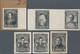 Kolumbien: 1940 (ca.), Unusual Group With Six Photgraphic PROOFS Incl. 15c. 'Santander' (3, Two In N - Colombia