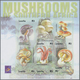 Delcampe - Lesotho: 2001, Mushrooms In Southern Africa Complete IMPERFORATE Set Of Four From Upper Or Lower Mar - Lesotho (1966-...)