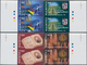 Mauritius: 2003, Anniversaries And Events Complete Set Of Four In Vertical IMPERFORATE Pairs From Ma - Mauritius (...-1967)