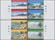 Mauritius: 2004, Rodrigues Regional Assembly Complete Set Of Four In Vertical IMPERFORATE Pairs From - Mauritius (...-1967)