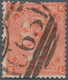 Mexiko: 1870 (ca.), 4 Pence Orange QV Great Britain, Plate 8, Well Centered Cancel C63 Of The Britis - Mexico