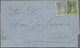 Mexiko: 1871, Letter With Content From Santa Cruz To Palapa, Revalued Franking Minimally Blemished - Mexiko