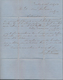 Mexiko: 1871, Letter With Content From Santa Cruz To Palapa, Revalued Franking Minimally Blemished - Mexiko