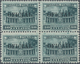 Mexiko - Dienstmarken: 1925, 30C. Overprinted OFICIAL, Bloc Of 4 Including 1x Variety OFICAIL, The V - Mexiko