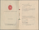 Mexiko - Ganzsachen: 1880, Unused And Complete Postal Stationery Registry Identification 20 Centavos - Mexico