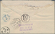 Mexiko - Ganzsachen: 1885, Commercially Used Uprated Postal Stationery Envelope 10 Centavos Green Hi - Mexico