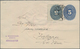 Delcampe - Mexiko - Ganzsachen: 1890/95, Four Commercially Used Postal Stationery Envelopes, 10 Centavos Carmin - Mexico