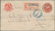 Mexiko - Ganzsachen: 1894, Commercially Used Postal Stationery Envelope 10 Centavos Carmine, Sent By - Mexico