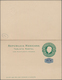 Mexiko - Ganzsachen: 1916, Unused Postal Stationery With Paid Reply Card 2&2 Centavos Green With Blu - Mexico