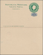 Mexiko - Ganzsachen: 1916, Unused Postal Stationery With Paid Reply Card 2&2 Centavos Green With Blu - Mexiko