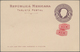 Mexiko - Ganzsachen: 1916, Three Unused Postal Stationery Cards All One Centavo Brown On White And W - Mexico