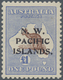 Neuguinea - N.W. Pacific Islands: 1915/1916, £1 Chocolate/dull Blue, Fresh Colour And Well Perforate - Papouasie-Nouvelle-Guinée