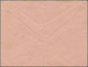 Neukaledonien: 1894, 25 C Black/red On Rose Postal Stationery Envelope, Used With Double Circle Date - Briefe U. Dokumente