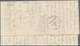Panama: 1862: "PAID-TO/PANAMA" Two-liner In RED And "PANAMA/JA 2/1862/A" Transit C.d.s. On Entire Le - Panama