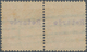 Panama: 1910, "Retardo" - Typewritten On 2 1/2 C. Red, Horizontal Pair Used With Central Postmark 13 - Panama