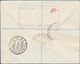 Delcampe - Papua Neuguinea: 1931/39, Three Covers To Foreign: 1931, Lakatoi 2d, 3d Resp. 3d Ovpt. "AIR MAIL" (2 - Papua-Neuguinea