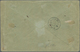 Peru: 1895, 8 Colour Franking 1 Ct.-10 Ct. Tied "LIMA MAY 18 95" To AR-registered Cover Via Panama T - Peru