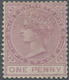 St. Christopher: 1882, QV 1d. Dull Magenta With Wmk. Crown CA Unused With Part Original Gum (heavy H - St.Christopher-Nevis & Anguilla (...-1980)