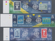 Salomoninseln: 2005, 50th Anniversary Of First Europa-CEPT Stamps Complete Set Of Twelve In Six Hori - British Solomon Islands (...-1978)