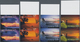 Samoa: 2006, Sunsets On Samoan Beaches Complete Set Of Four In Vertical IMPERFORATE Pairs From Upper - Samoa