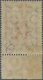 SCADTA - Länder-Aufdrucke: 1923, "D" Denmark, 5c. Large Overprint And 15c.-5p.+20c. Small Violett Ov - Flugzeuge