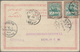 Sudan: 1899/1902, Two Viewcards Franked With Stamps Of Issue Of Camel Rider Sent To Belgium And Germ - Sudan (1954-...)