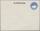 Sudan - Ganzsachen: 1897, 1 Pia Ultramarine Pse With Horizontal Ovp "EXPRESS.", Two Mint Envelopes W - Sudan (1954-...)