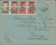 Togo: 1923, Mandate Administration, Cover Franked With 2x 5(c) Red/black, 15 (c) Brown/red And 25 (c - Togo (1960-...)