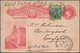 Uruguay: 1880/1904, Stationery Cards Used (7 Inc. Two Uprated) Inc. 6 To Foreign To France, Germany - Uruguay