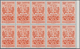 Venezuela: 1951, Coat Of Arms 'TACHIRA' Normal Stamps Complete Set Of Seven In Blocks Of Ten From Ri - Venezuela