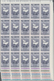 Venezuela: 1953, Coat Of Arms 'DELTA AMACURO' Airmail Stamps Complete Set Of Nine In Blocks Of 20 Fr - Venezuela