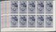 Venezuela: 1953, Coat Of Arms 'GUARICO' Airmail Stamps Complete Set Of Nine In Blocks Of Ten From Lo - Venezuela