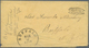 Vereinigte Staaten Von Amerika - Vorphila / Stampless Covers: 1863, Cover With Postmark "HELD FOR PO - …-1845 Prephilately