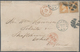 Vereinigte Staaten Von Amerika: 1868, 30c. Orange, Horiz. Pair On Large Sized Quintruple Weight Cove - Covers & Documents