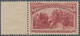 Vereinigte Staaten Von Amerika: 1893, Columbus $2 Brown Red, Left Marginal Copy Of Fresh Colour, Nor - Covers & Documents