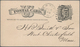 Vereinigte Staaten Von Amerika - Ganzsachen: 1882 Commercially Used Picture Postal Stationery Card W - Sonstige & Ohne Zuordnung