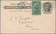 Vereinigte Staaten Von Amerika - Ganzsachen: 1899 Commercially Used Uprated Postal Stationery Card W - Sonstige & Ohne Zuordnung