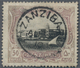 Zanzibar: 1908-09 50r. Black And Mauve, Used And Cancelled By Full Strike Of "ZANZIBAR/AU 24/10" C.d - Zanzibar (...-1963)