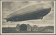 Zeppelinpost Deutschland: 1929. German Zeppelin Real Photo RPPC Flown On The Graf Zeppelin LZ127 Air - Airmail & Zeppelin